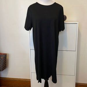 Black shift dress Size 20